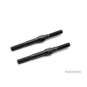 920540 M3 * 40 mm Adjustable Turnbuckle, Black (2) - Steel